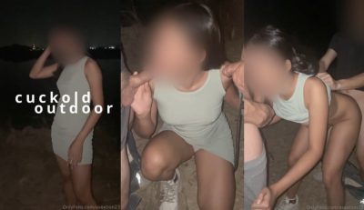 น้องนุ่นโดน2รุม1 ยืนเสียบกันข้างถนนเลย asextion23